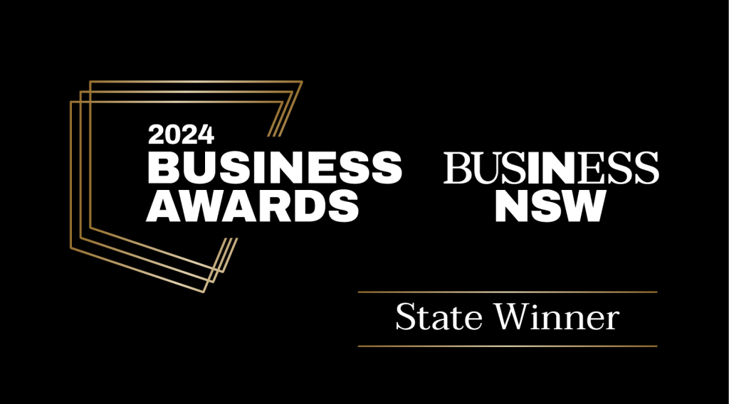 Business awards state winner logo